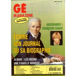 Généalogie Magazine n° 199...