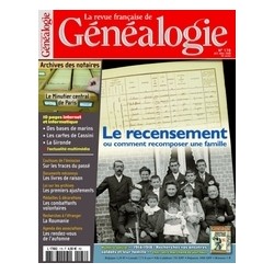 Revue Française de Généalogie N°178 - Octobre Novembre 2008