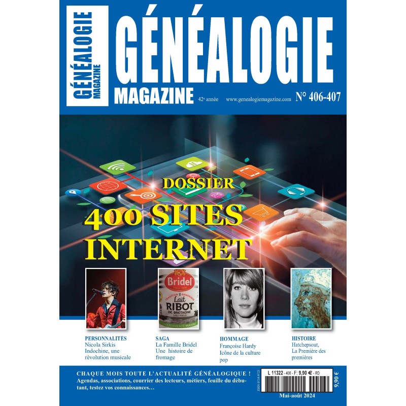 Généalogie Magazine N° 406-407