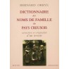 Dictionnaire des noms de familles creusois