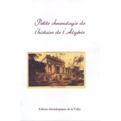 Petite chronologie de l'histoire de l'Algérie