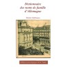 Dictionnaire des Noms de famille de l'Allemagne