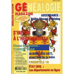 Généalogie Magazine n° 258...