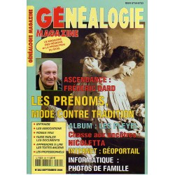 Généalogie Magazine n° 262...