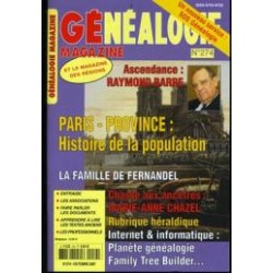 Généalogie Magazine n° 274...