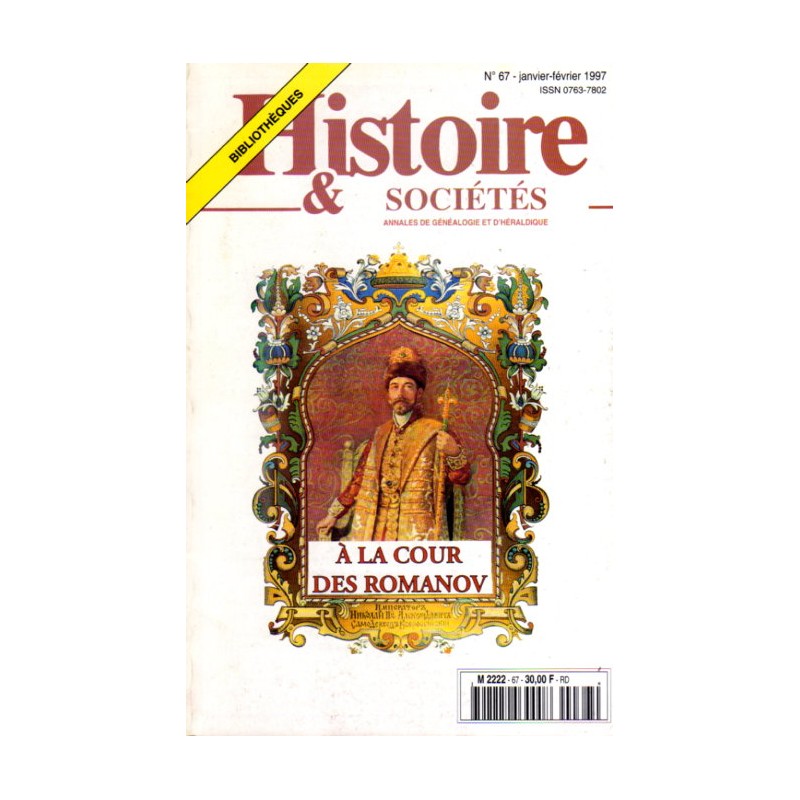 Histoire & Sociétés N° 67