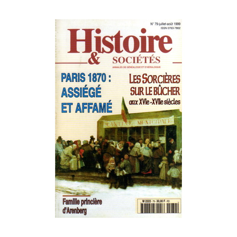 Histoire & Sociétés N° 79