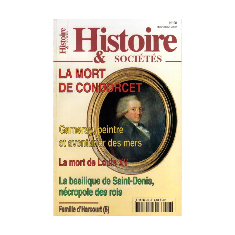 Histoire & Sociétés N° 98