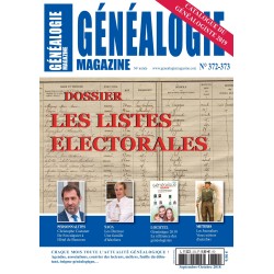 Généalogie Magazine n° 372-373