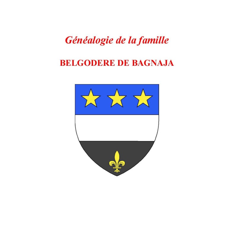 Généalogie de la famille Belgodere de Bagnaja