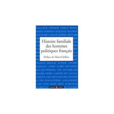 Histoire familiale des hommes politiques français