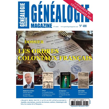 Généalogie Magazine N° 408